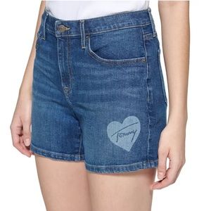 Tommy Hilfiger Greenwich Jean Shorts Mid Rise Size 8